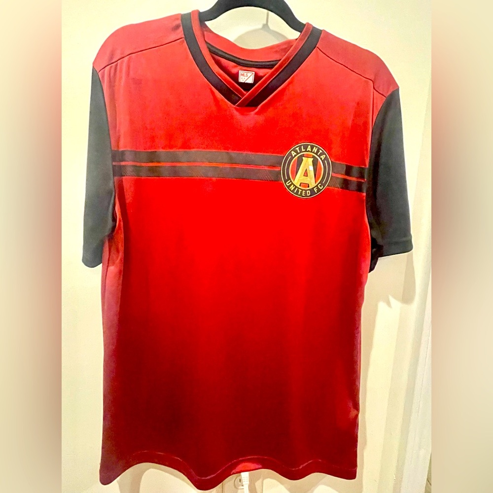 Atlanta United MLS FC Red and Black Men's Soccer Jersey